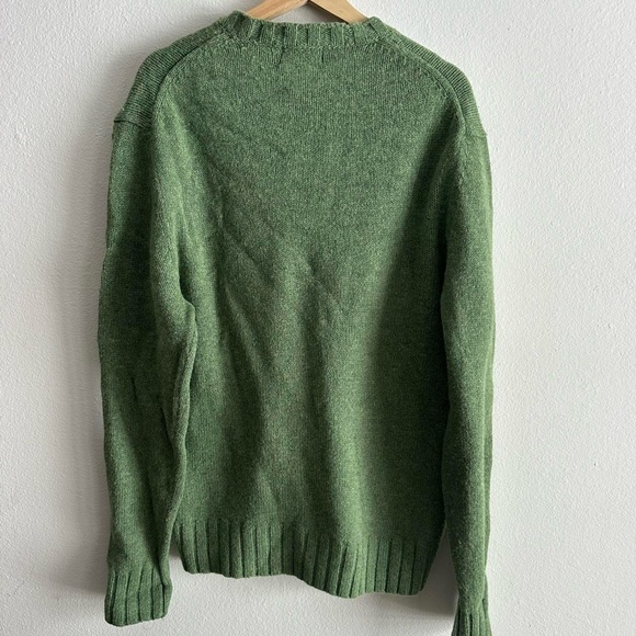 Nautica Green V-Neck Sweater - Picture 4 of 4